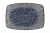 Блюдо прямоугольное 32 х 23 см, IRIS BLUE, Porland
