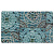 Блюдо,поднос GN 1/4 меламиновый 26.5*16.2см, Damask Blue,  P.L.