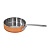Сковородка d 12 см, h 3 см, нержавейка 18/10 с медным напылением, P.L. - Gourmet Line