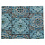 Блюдо,поднос GN 1/2 меламиновый 25*32.5см , Damask Blue, P.L.