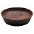 Салатник меламиновый 37*37*9 см , Walnut, P.L.