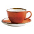 Чайная пара Fusion Orange Sky 200 мл, P.L. Proff Cuisine