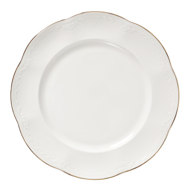 Тарелка 18 см, фарфор, "Aristocrat-Gold". Noble
