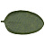 Блюдо,поднос меламиновый 53.5*29*3см  P.L. Green Banana Leaf