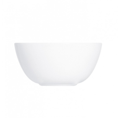 Салатник Luminarc d 9 см, 190 мл, стеклокерамика, белый цвет, ARC, Франция (/6/)