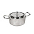 Кастрюля порционная с крышкой 12*5,5 см, 600 мл,нержавейка, P.L. Proff Cuisine