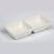 Соусник двойной 14*7*3 cм, 70*70 мл, фарфор, P.L. Proff Cuisine