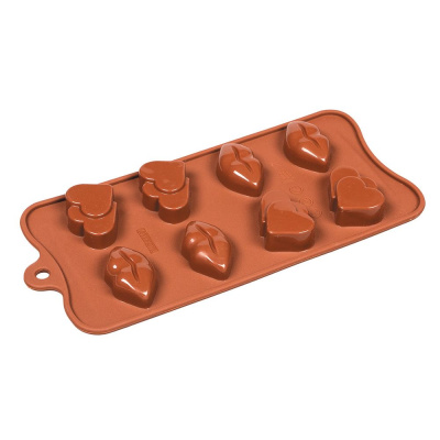 Форма силиконовая для конфет 8 ячеек 40*23 мм, P.L. Proff Cuisine
