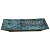 Блюдо,поднос меламиновый 24.8*15.2*2.9 см ,Damask Blue, P.L.