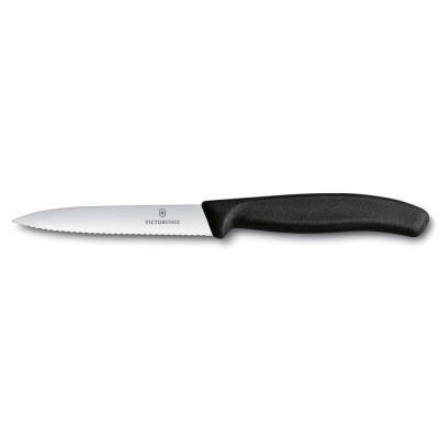 Нож Victorinox для резки, волнистое лезвие 10 см