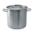 Кастрюля-котел Eco Line с крышкой 12 л, 25*25 см, усиленная  сталь, P.L. Proff Cuisine