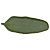 Блюдо,поднос меламиновый 64.5*24*3.5см  P.L. Green Banana Leaf