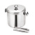Ведерко для льда + щипцы, d 15 см, h 17 см, нержавейка, P.L. - BarWare & REG
