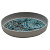 Блюдо,поднос меламиновый 20.4*4.3 см,Damask Blue,  P.L.