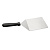 Лопатка 13*13 см,черная пластиковая ручка  P.L. Proff Cuisine