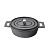 Кастрюля порционная с крышкой овальная 18*14 см, чугун, P.L. Proff Cuisine