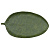 Блюдо,поднос меламиновый 46*25.4*2.8см  P.L. Green Banana Leaf