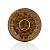 Блюдце d=12 cм,(для чашки РИ000021518)  фарфор,серия "Cowry Yellow", By Bone
