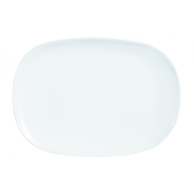 Блюдо прямоугольное Luminarc 34*24 см, стеклокерамика, белый цвет, ARC, Франция