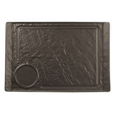 Блюдо для стейка Black Star 35*24*2,2 см, P.L. Proff Cuisine