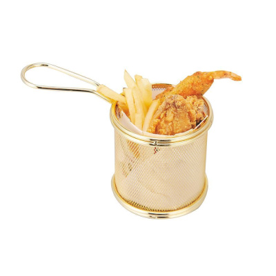 Корзинка для подачи "Gold" 8,5*9* см, металл, P.L. Proff Cuisine