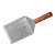 Лопатка металлическая с деревянной ручкой, w 13 см, l 15 см, P.L. - Proff Chef Line