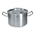 Кастрюля с крышкой 2,4 л, 16*12 см, нержавейка 18/8, индукция, P.L. Proff Cuisine