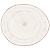 Тарелка White Fusion 26,5*22,5 см, P.L. Proff Cuisine
