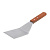 Лопатка металлическая с деревянной ручкой, w 7,5 см, l 13 см, P.L. - Proff Chef Line