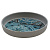 Блюдо,поднос меламиновый 16.4*3.3 см,Damask Blue,  P.L.
