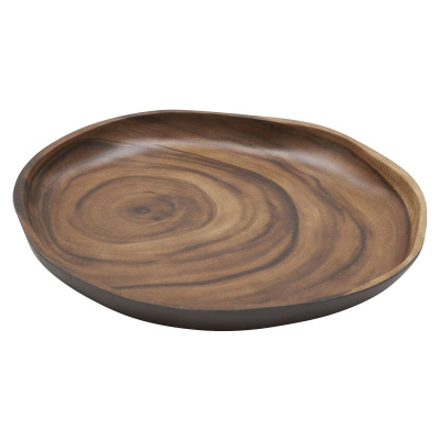 Блюдо,поднос меламиновый 25*24.5*3см  P.L.Аfrican wood 2