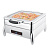 Мармит электрический,обзорное стекло 220V,"Roma" 5,5 л, SUNNEX - P.L.