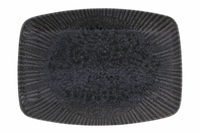 Блюдо прямоугольное 32 х 23 см, IRIS GREY, Porland