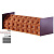 Коврик Pavoni CHOCOLAT 25*19 см, силикон, Италия
